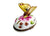 LARGE Butterfly w ladybugs Porcelain Limoges butterfly French Trinket Box