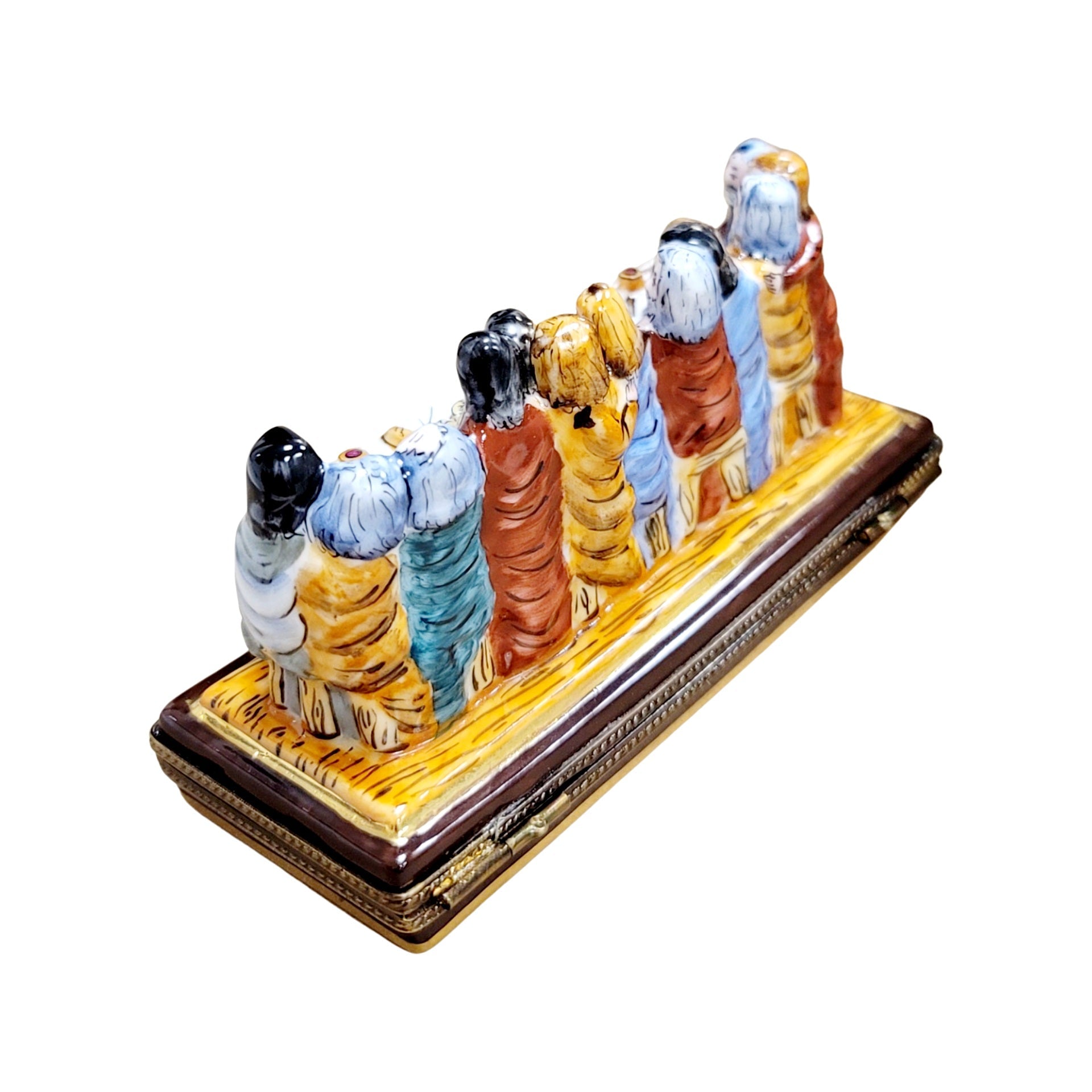 Last Supper Jesus Limoges Box Porcelain Limoges nativity christian religious French Trinket Box