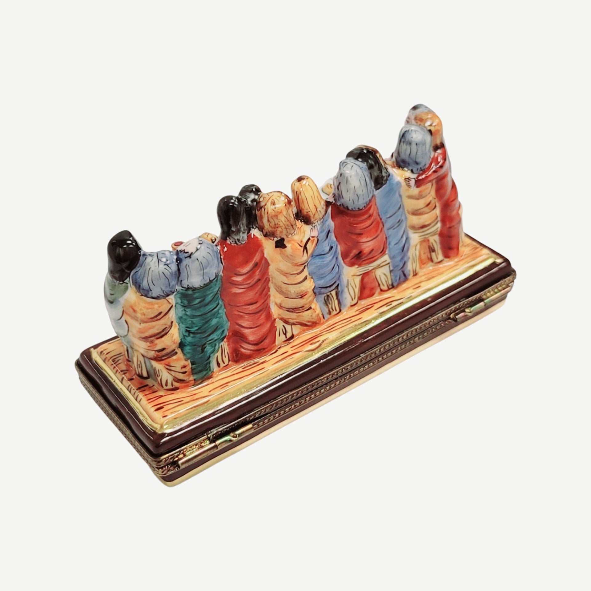 Last Supper Jesus Limoges Box Porcelain Limoges nativity christian religious French Trinket Box