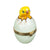 Lil Chick Bird Porcelain Limoges bird easter French Trinket Box
