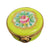 Lime Floral Limoges Box Porcelain Limoges LIMOGES BOXES traditional French Trinket Box