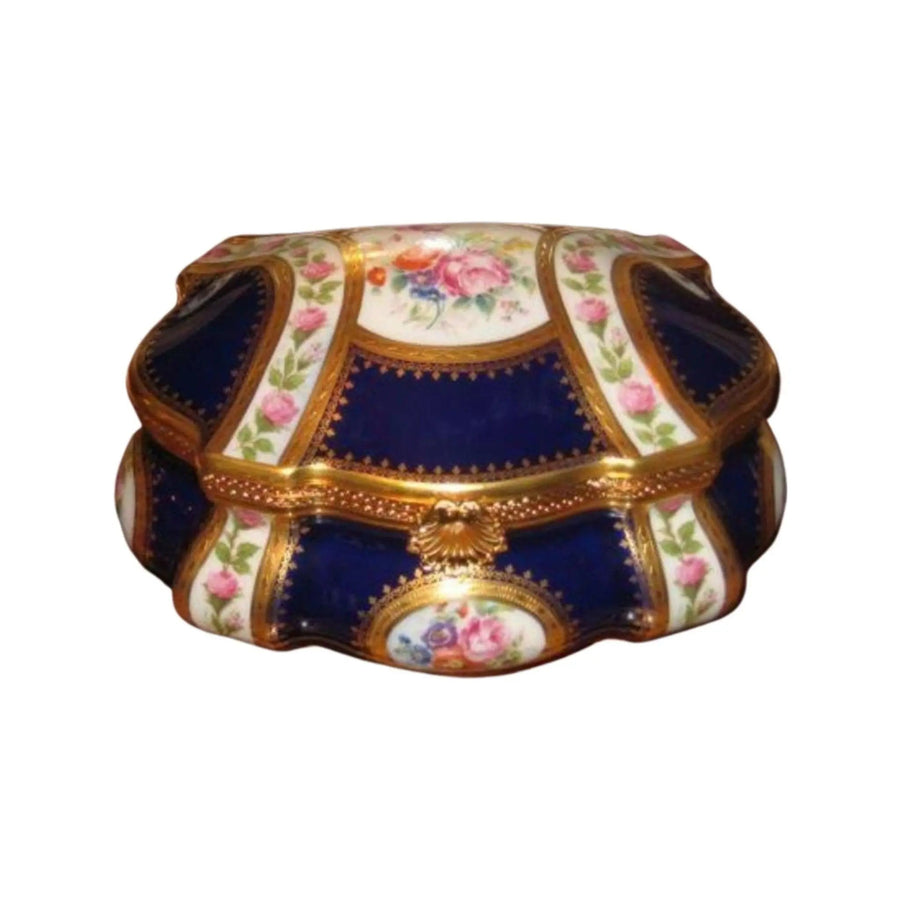 Limited Edition Jewelry Chest Porcelain Limoges Jewelry Limoges Box Love Valentine French Trinket Box