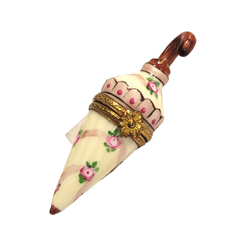 Limoges Box Parasol Umbrella Porcelain Limoges home fashion French Trinket Box