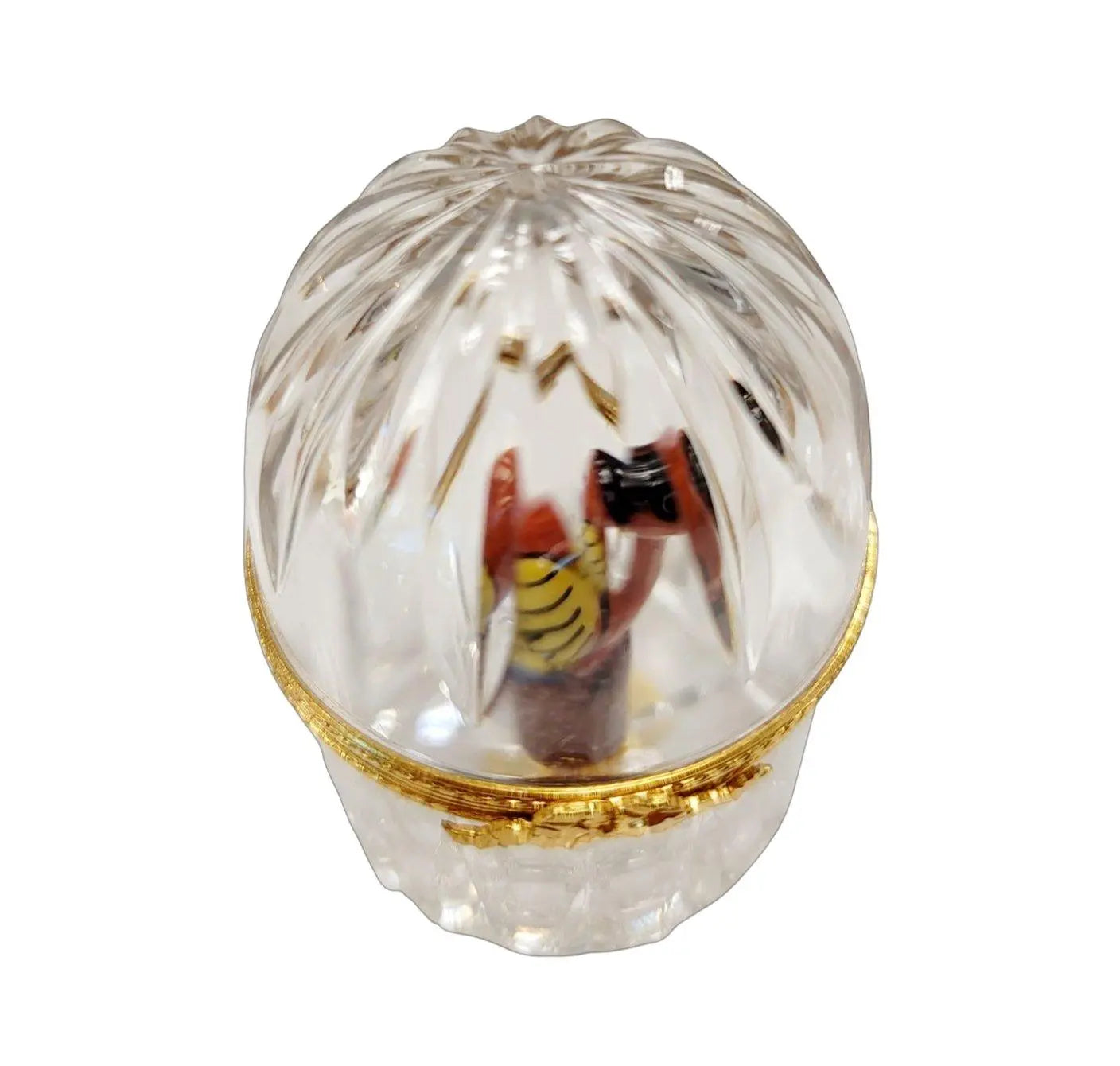 Limoges Parrot Crystal Elegance Porcelain Limoges birds LIMOGES BOXES French Trinket Box