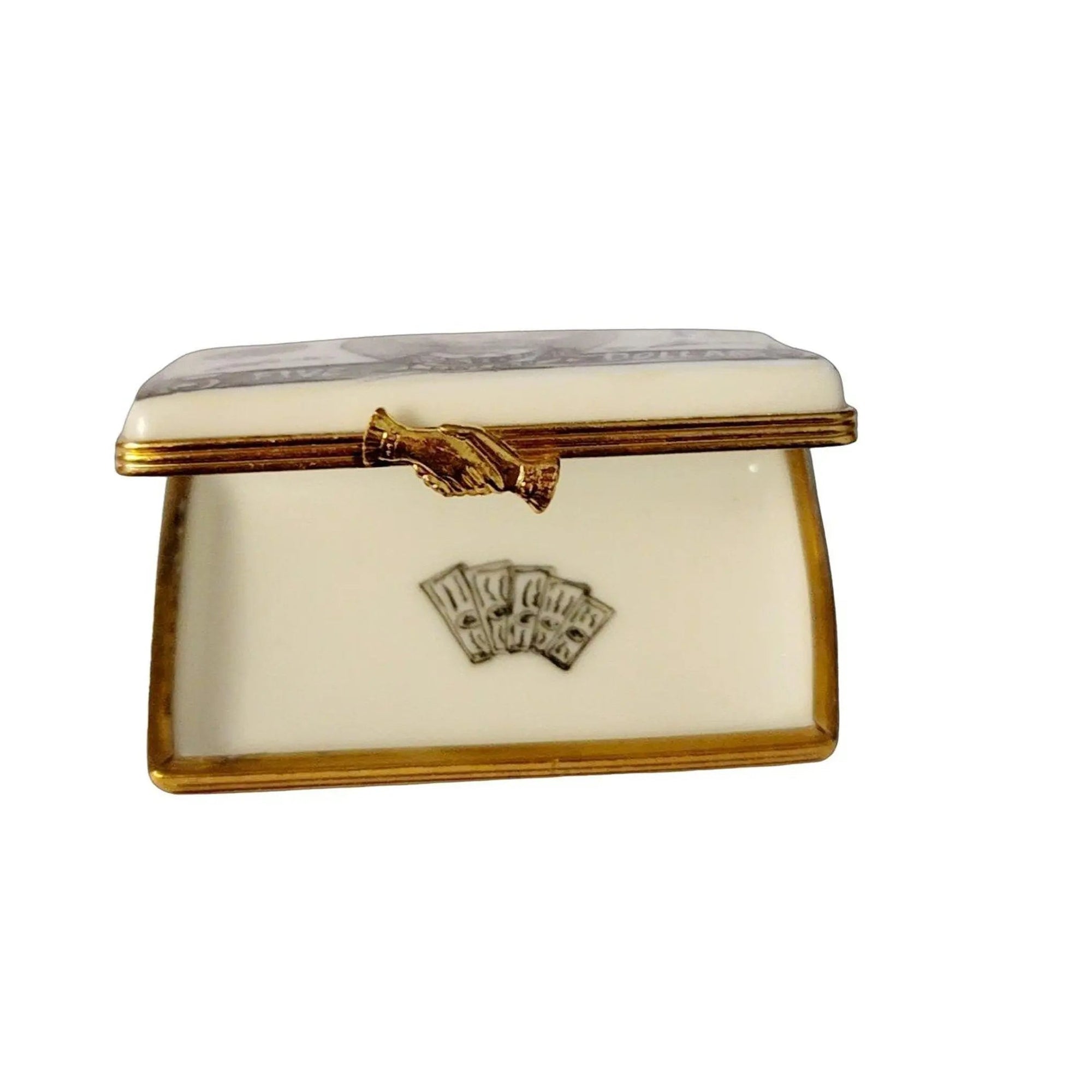 Lincoln Limoges Box Treasure Porcelain Limoges united states professional travel patriotic limoges boxes French Trinket Box