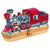 Locomotive Porcelain Limoges vehicle French Trinket Box