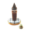 London Big Ben with Removable Bell Porcelain Limoges travel world monuments French Trinket Box