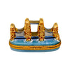 London Bridge Porcelain Limoges monuments travel French Trinket Box