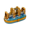 London Bridge Porcelain Limoges monuments travel French Trinket Box