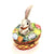 Long Eared Easter Bunny Delight Porcelain Limoges rabbit mice bunny easter French Trinket Box