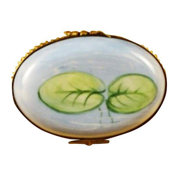 Love Frogs Porcelain Limoges frog Rochard Limoges Box love valentine French Trinket Box