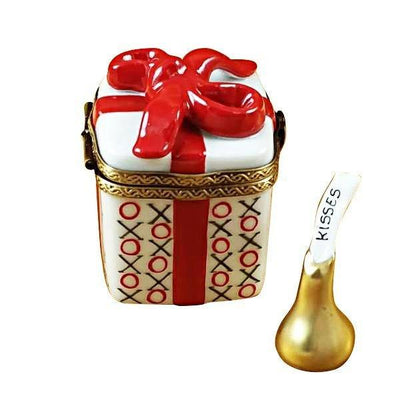 Love Gift w Xo-Xo And Removable Kiss Porcelain Limoges love special Rochard Limoges Box valentine French Trinket Box
