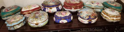 Lovers Porcelain Jewelry Box Porcelain Limoges Jewelry Limoges Box Love Valentine French Trinket Box