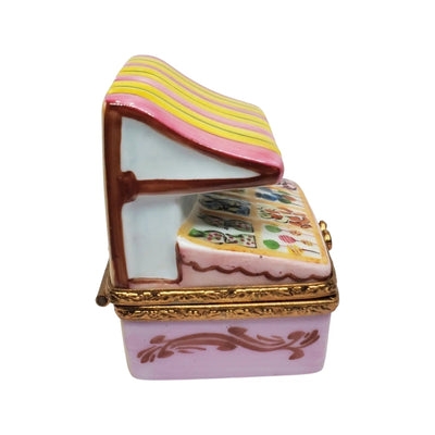 Lucette's Candy Shop Porcelain Limoges Dessert professional French Trinket Box