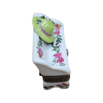 Lutyens Garden Bench Limoges Box Porcelain Limoges Garden French Trinket Box