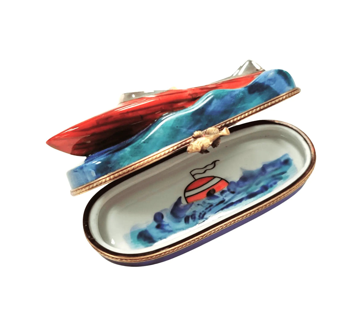 Limoges Box Rv Luxury Speed Boat Limoges Box for Collectors - Limoges Box