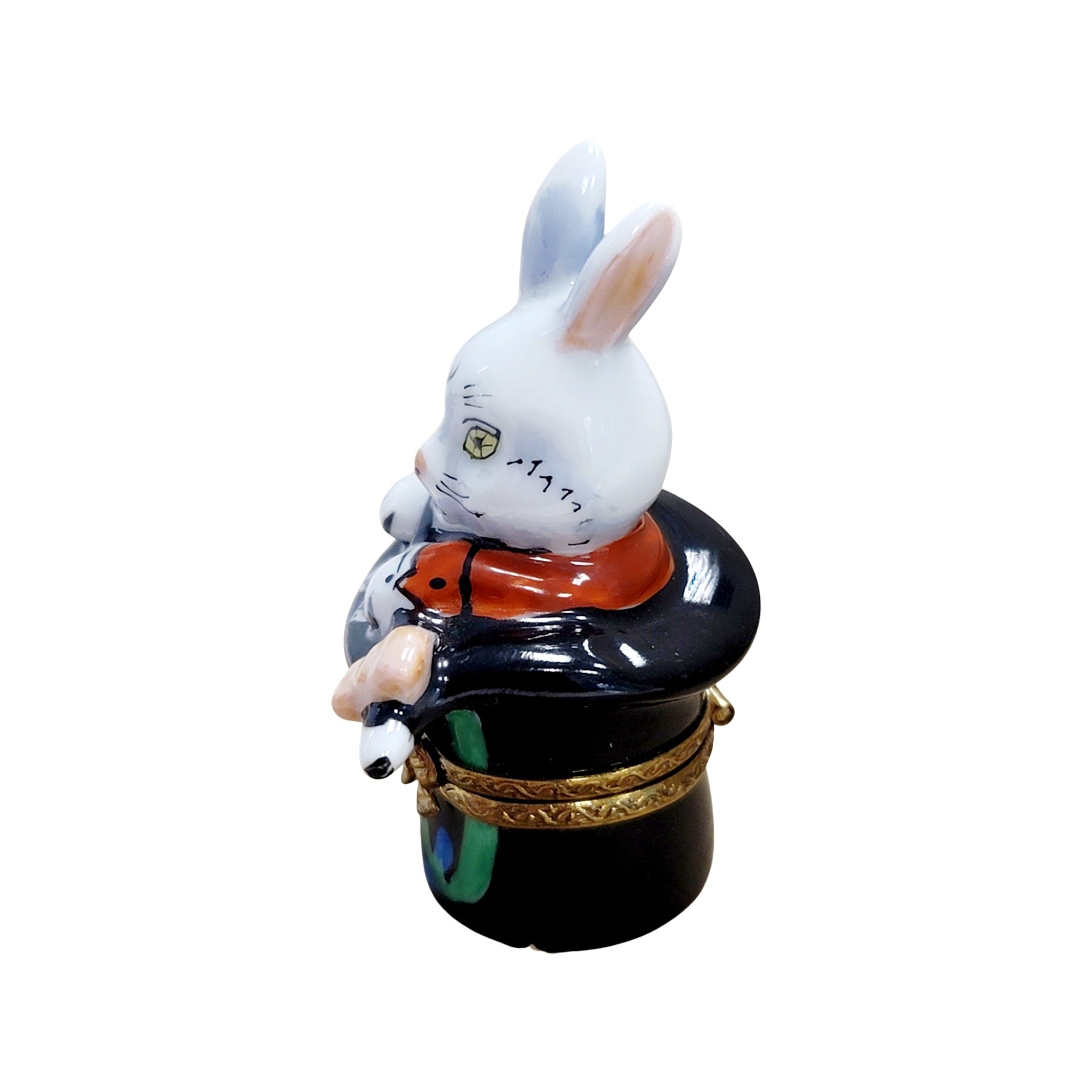 Magic Rabbit Limoges Box Porcelain Limoges rabbit professional kids maternity fine spiritual French Trinket Box