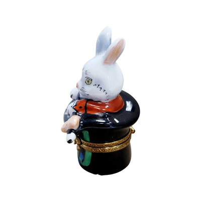 Magic Rabbit Limoges Box Porcelain Limoges rabbit professional kids maternity fine spiritual French Trinket Box