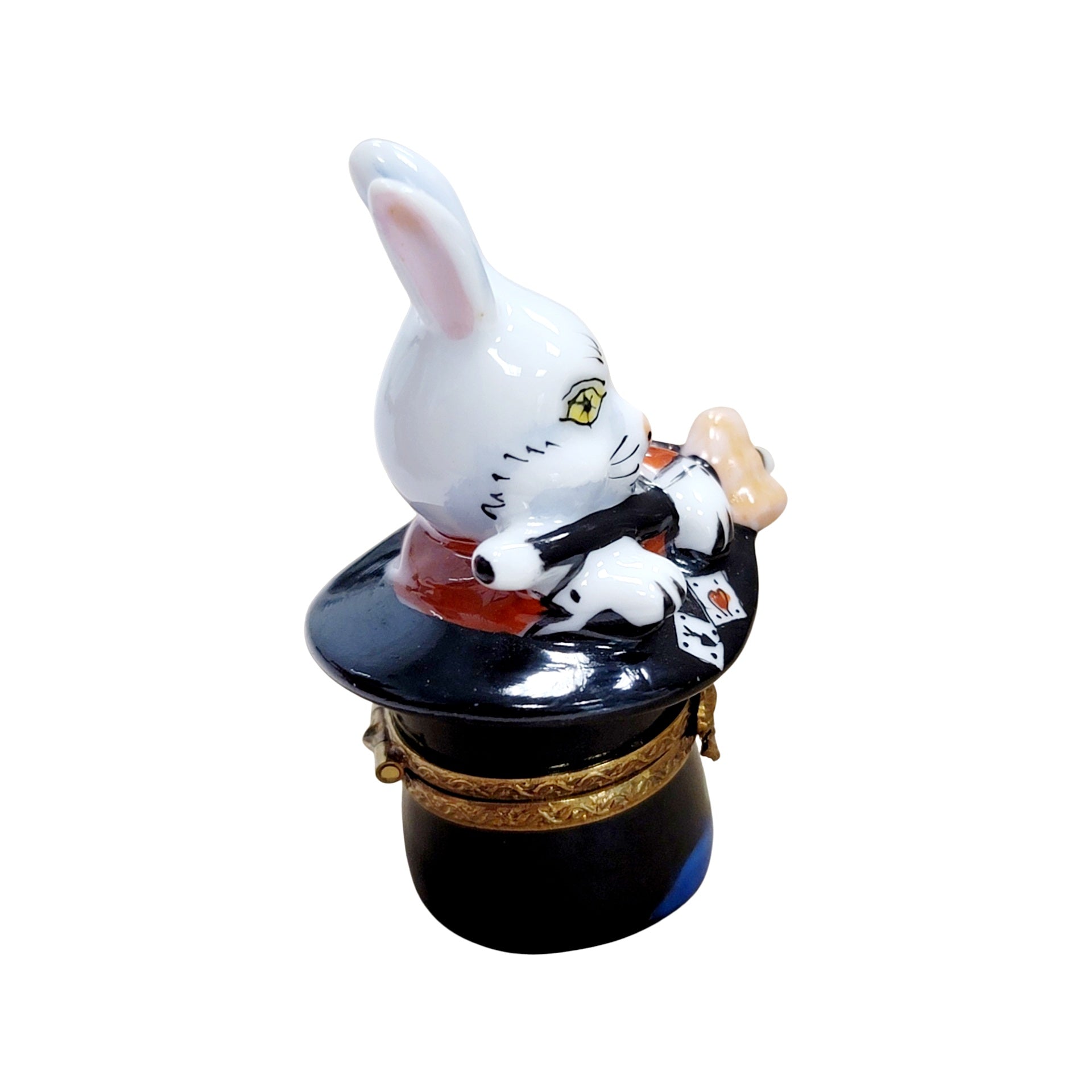 Magic Rabbit Limoges Box Porcelain Limoges rabbit professional kids maternity fine spiritual French Trinket Box