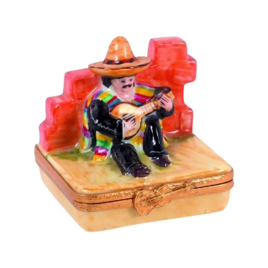 Mexican Porcelain Limoges Travel French Trinket Box