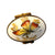 Mini Butterfly Porcelain Egg Porcelain Limoges Egg Butterfly French Trinket Box