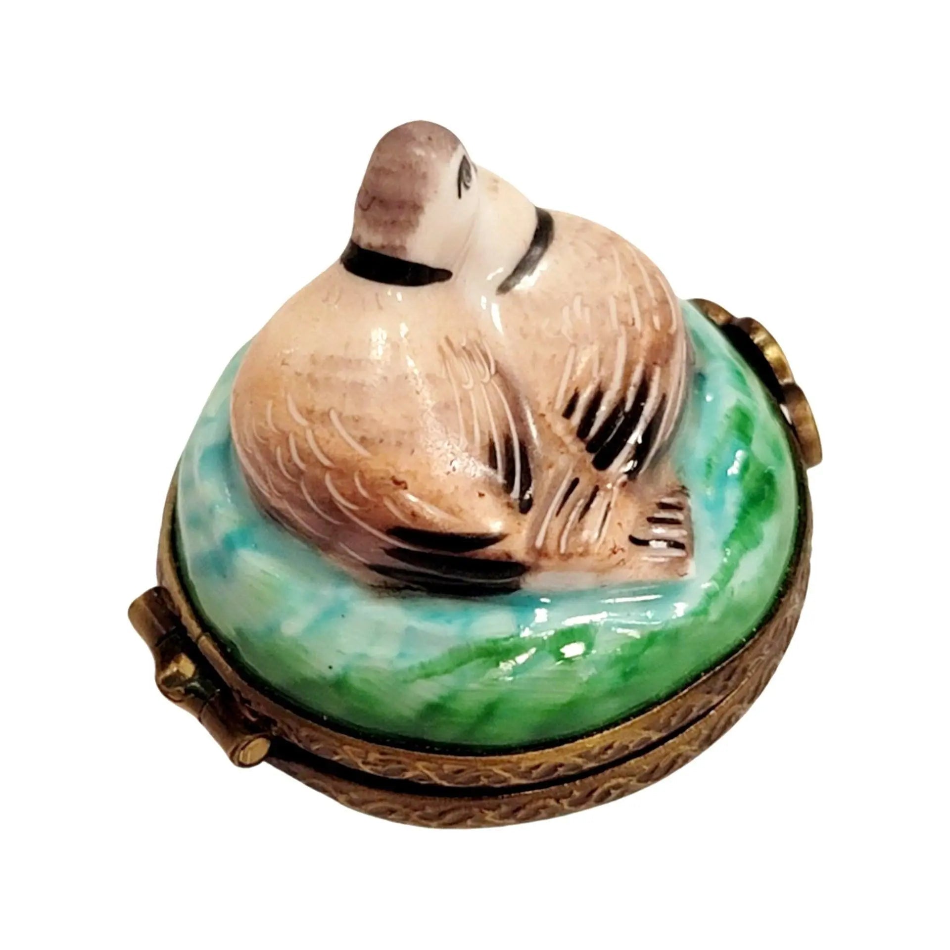 Mini Doves Limoges Box Porcelain Limoges birds LIMOGES BOXES French Trinket Box