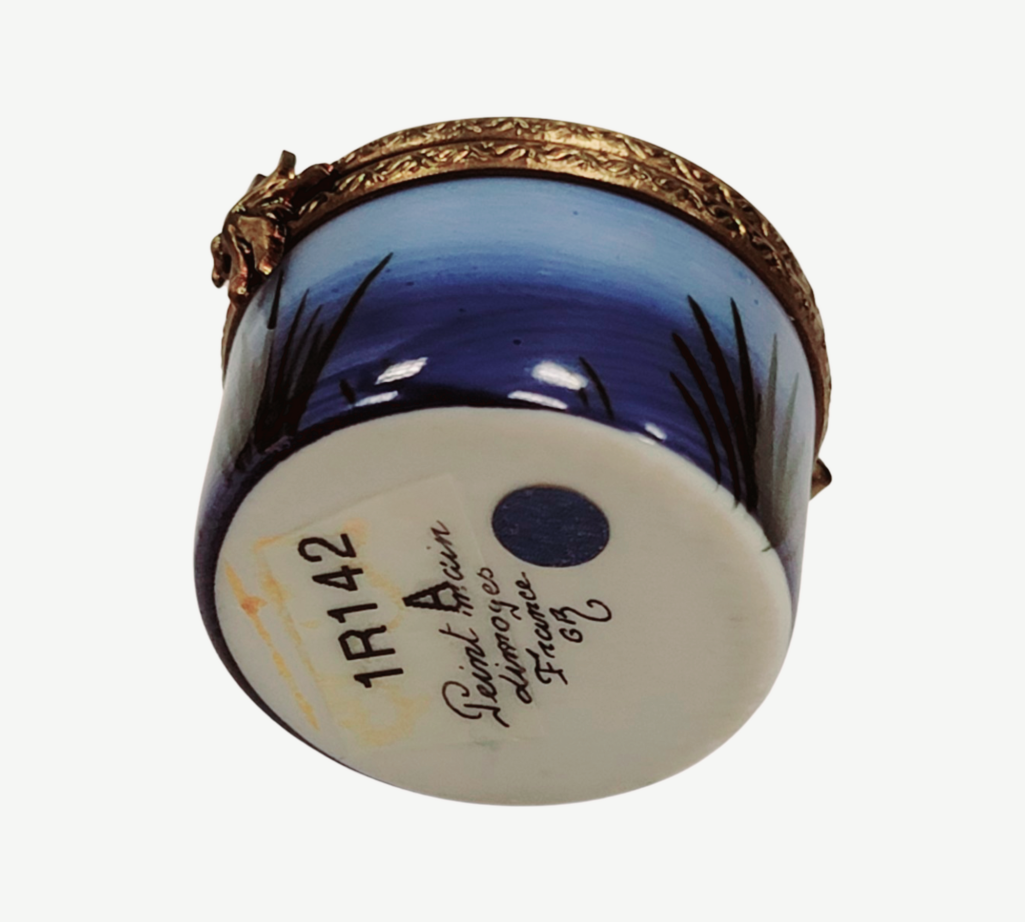 Mini Frog Limoges Box Porcelain Limoges frog LIMOGES BOXES turtle French Trinket Box