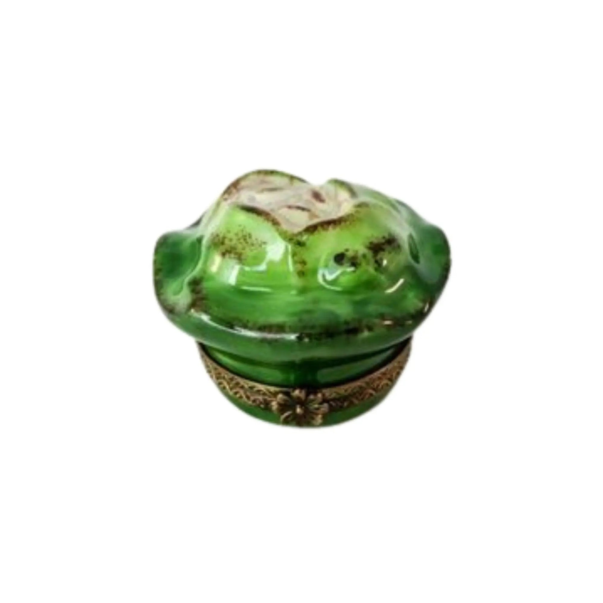 Mini Lettuce Porcelain Limoges fruit limoges boxes French Trinket Box