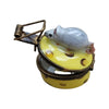 Miniature Mouse Trap Delight Porcelain Limoges Mouse French Trinket Box