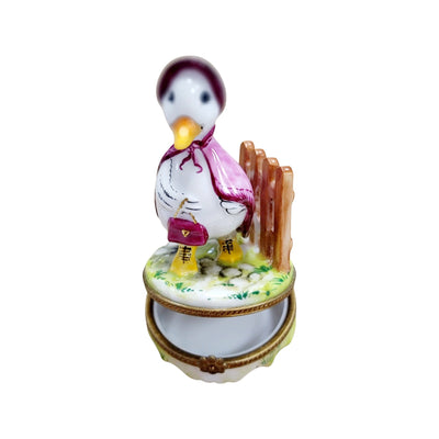 Mother Goose Limoges Box Porcelain Figurine-Fairy farm-CH2P375