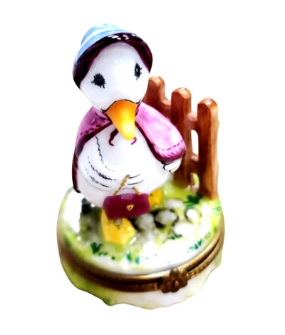 Mother Goose Limoges Box Porcelain Figurine-Fairy farm-CH2P375