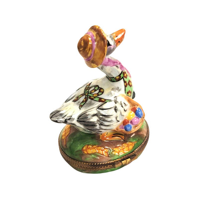 Mother Goose Porcelain Treasure Porcelain Limoges Fairy farm French Trinket Box