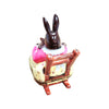 Mother Rabbit Rocker with Baby-mother rabbit baby maternity-CH2P371