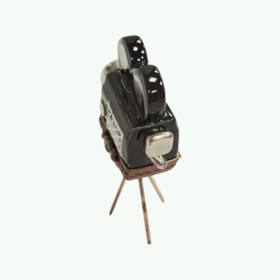 Movie Camera Limoges Box Porcelain Limoges LIMOGES BOXES fine art professional French Trinket Box