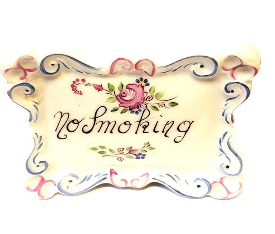 No Smoking Limoges Box Figurine Porcelain Limoges home French Trinket Box