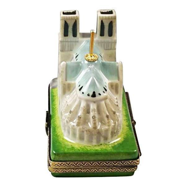 Notre Dame Rochard Porcelain Limoges France Paris religious Christian French Trinket Box