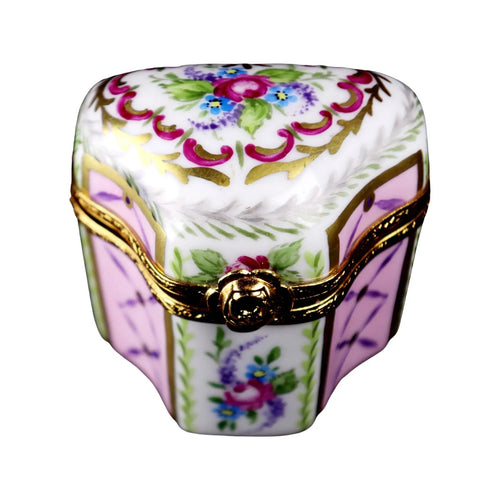 Odd Shape- 3 Perfume Bottles Porcelain Limoges Perfume French Trinket Box