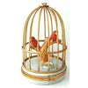 Orange Canaries Porcelain Limoges birds French Trinket Box
