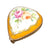 Orange Heart Floral Limoges Box Porcelain Limoges hearts LIMOGES BOXES French Trinket Box