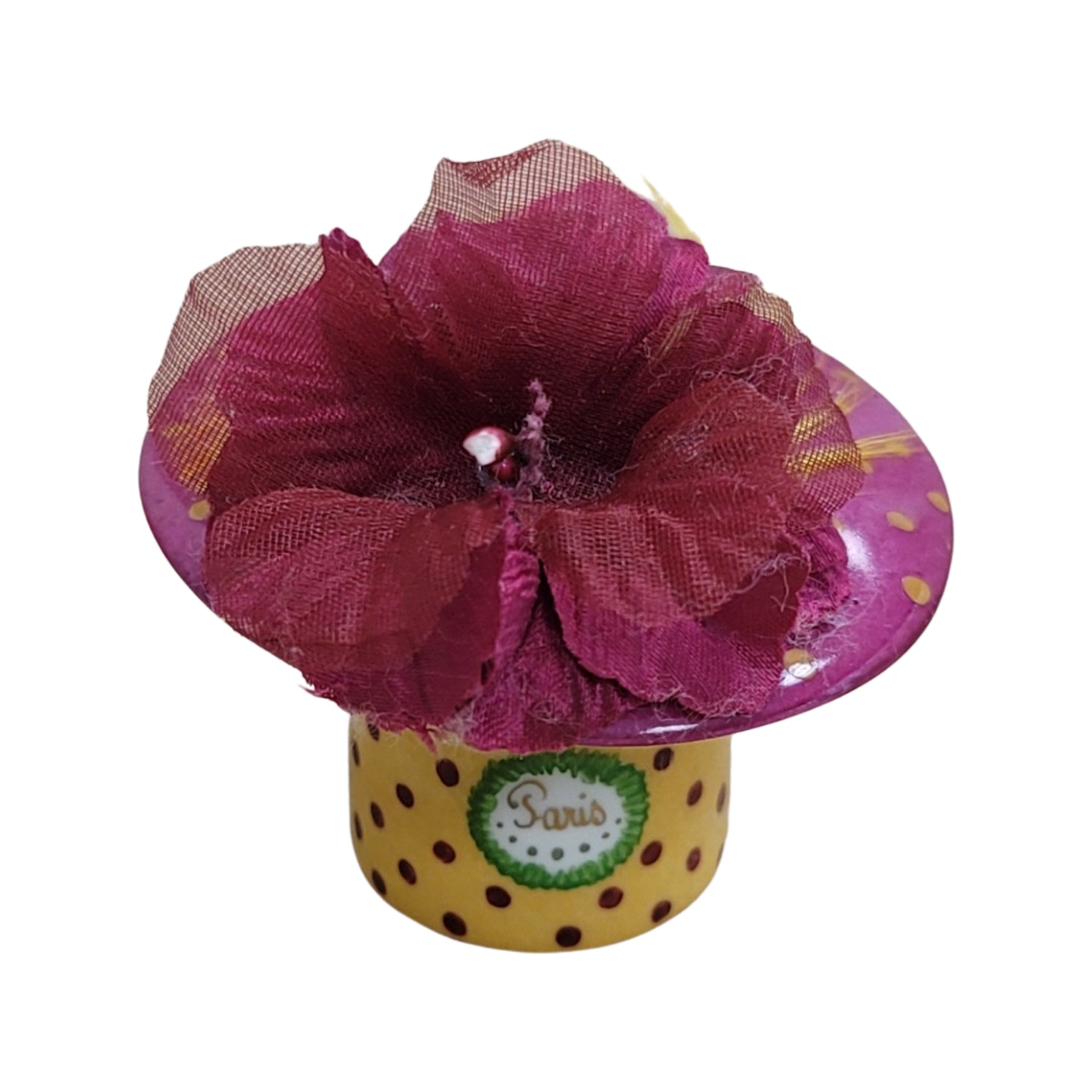 Parisian Elegance Hat Box Porcelain Limoges LIMOGES BOXES shoes hat French Trinket Box