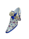 Parisian Elegance Shoe Box Porcelain Limoges shoe figurine LIMOGES BOXES French Trinket Box