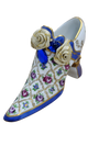 Parisian Elegance Shoe Box Porcelain Limoges shoe figurine LIMOGES BOXES French Trinket Box