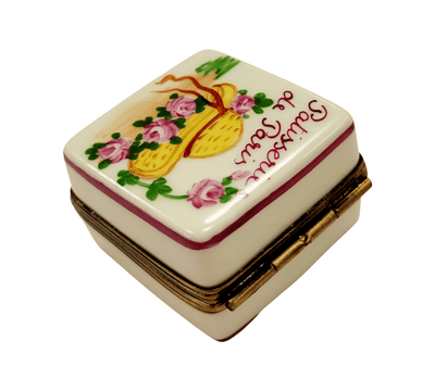 Parisian Pastry Truffle Box Porcelain Limoges Dessert France French Trinket Box