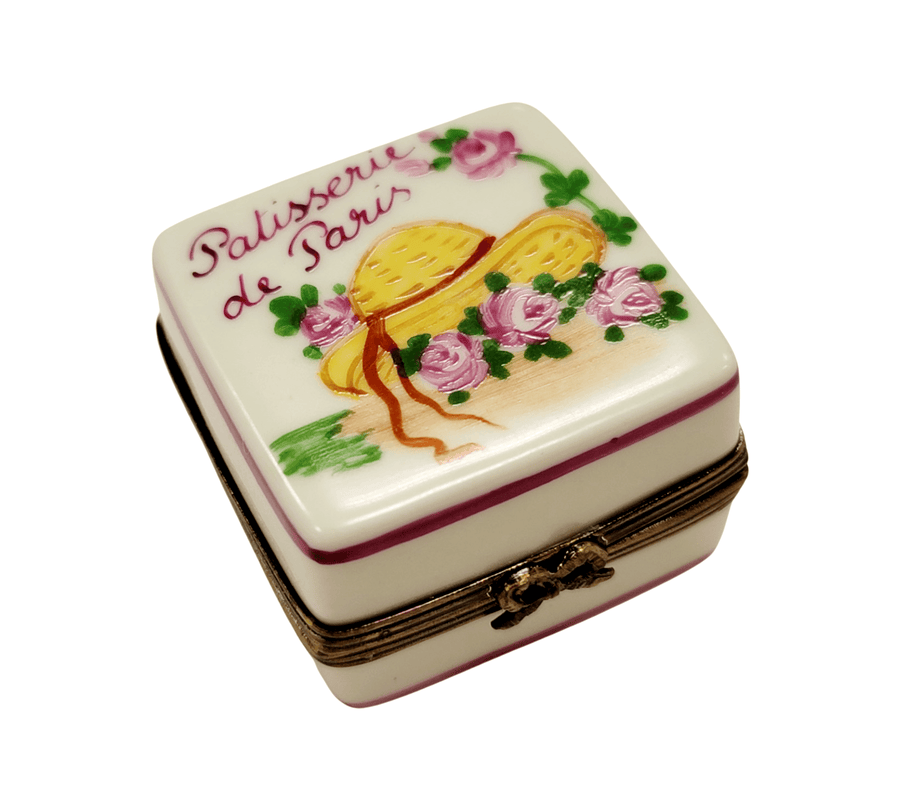 Parisian Pastry Truffle Box Porcelain Limoges Dessert France French Trinket Box