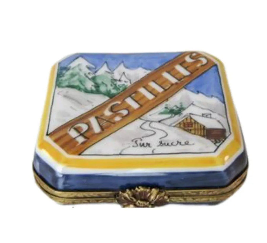 Pastilles Sweet Candy Porcelain Limoges Dessert France French Trinket Box