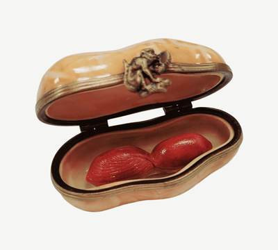 Peanut Delight Limoges Box Porcelain Limoges Vegetable French Trinket Box