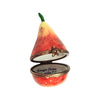 Exquisite Hand-Painted Pear Box Porcelain Limoges fruit vegetables French Trinket Box