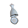 Pearl Elegance Wedding Dress Figurine Porcelain Limoges Limoges Box Women shoes hat bags wedding French Trinket Box