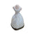 Pearl Elegance Wedding Dress Figurine Porcelain Limoges Limoges Box Women shoes hat bags wedding French Trinket Box