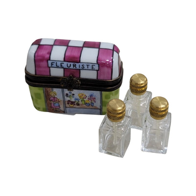 Perfume Fleurist Limoges Box Porcelain Limoges Perfume French Trinket Box